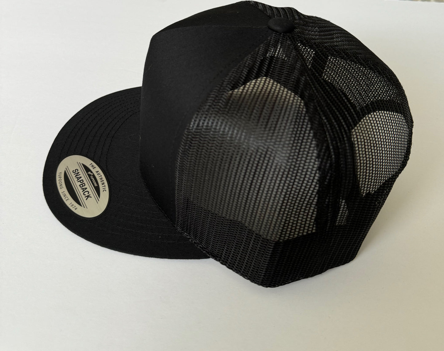 MENS HAT BLACK - DIAMOND NEON GREEN