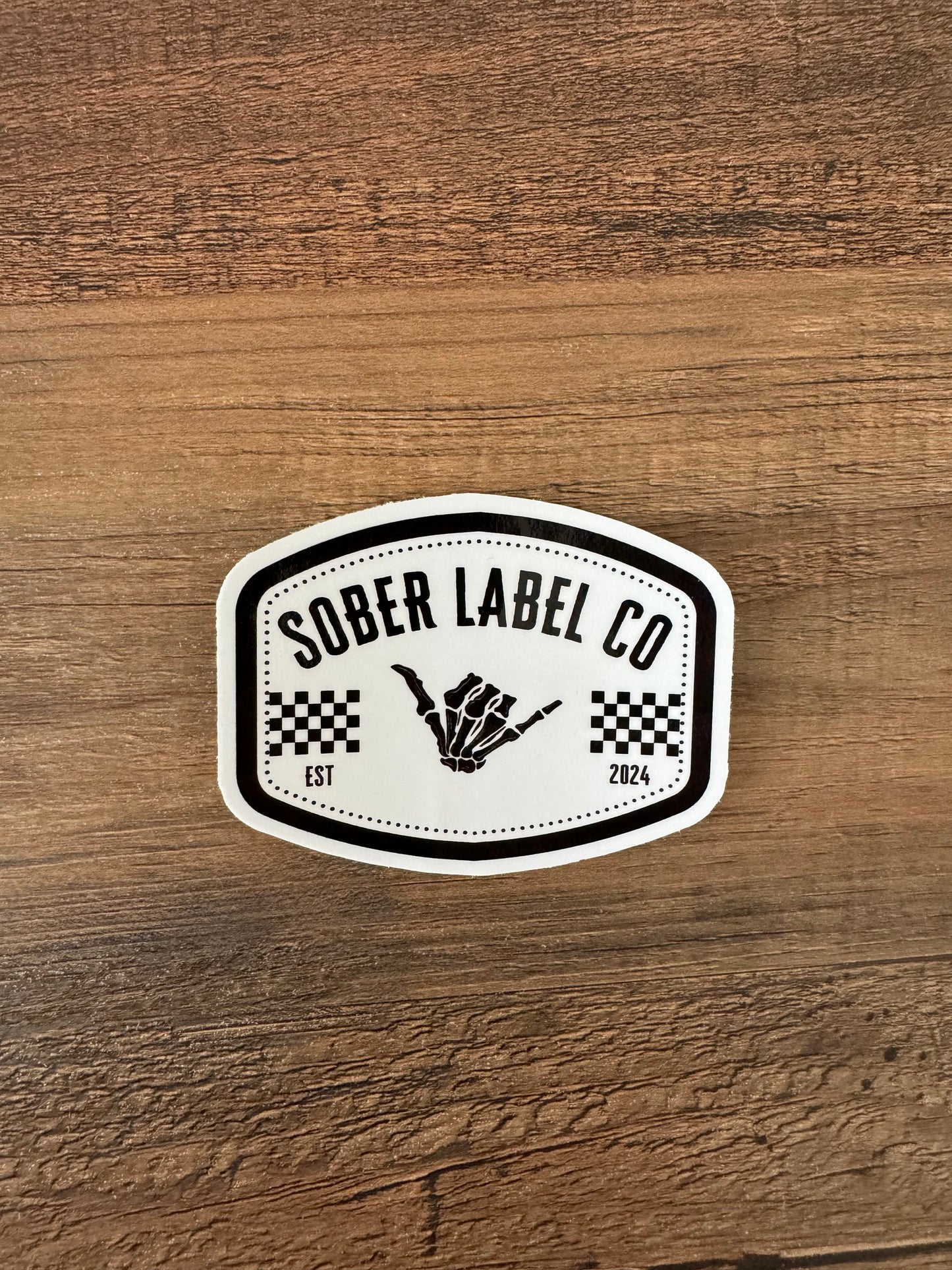 SLC CHECKERED STICKER